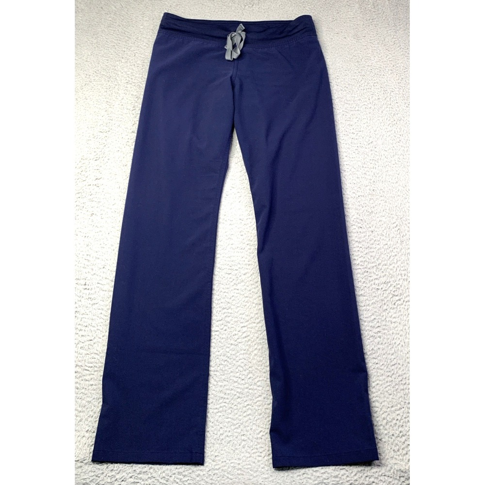 Figs Scrub Pants Womens Size XSmall Blue Figs Threads For Threads RN 142256